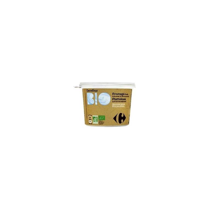 Carrefour Bio 500G Fromage Frais Nature 20%Mg Crf