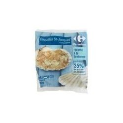 Carrefour 4X90G Coquilles Saint-Jacques Crf