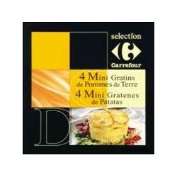 Carrefour 4X120G Minis Gratins De Pomme Terre Crf