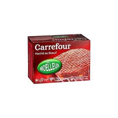 Crf Cdm 10X100G Haché De Bœuf Le Moelleux 15% Matières Grasses