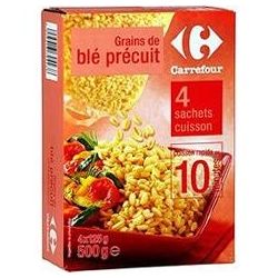 Carrefour 4X125G Blé Précuit 10Min Crf
