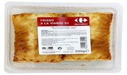 Carrefour 2X100G Friand A La Viande Crf