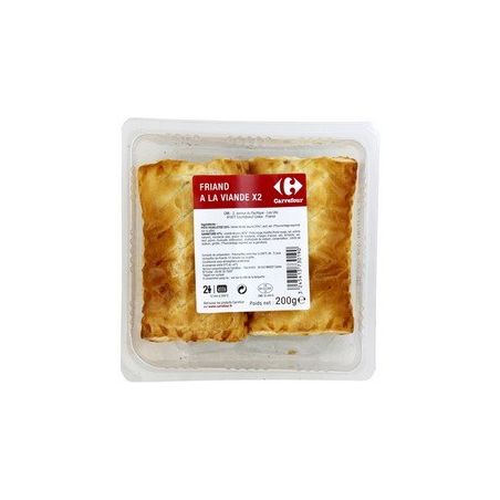 Carrefour 2X100G Friand A La Viande Crf