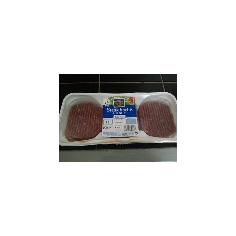 Carrefour 6X100G Steack Hache 5% Crfm
