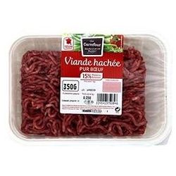 Carrefour 350G Steak Hache 15% Crfm