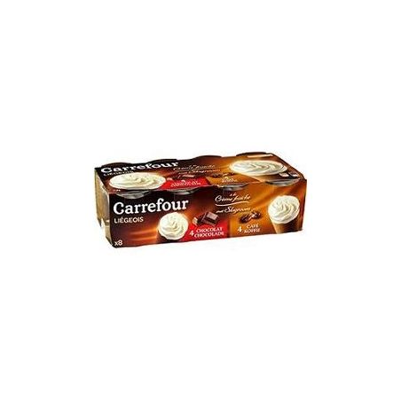 Crf Classic 8X100G Liegeois Choco/Cafe