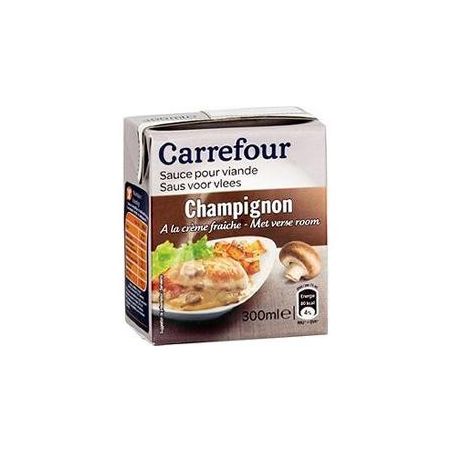 Carrefour 30Cl Sauce Aux Champignons Crf