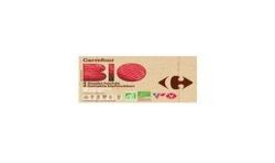 Carrefour Bio 4X100G Steaks Hachés 15%Mg Crf