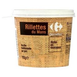 Carrefour 110G Rillettes