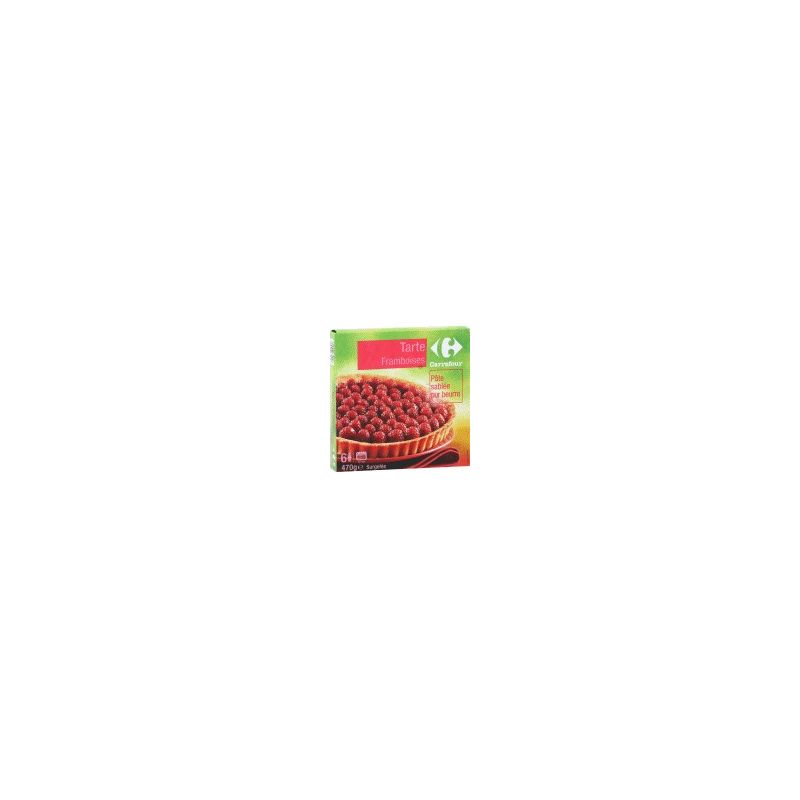 Carrefour 470G Tarte Framboise Crf