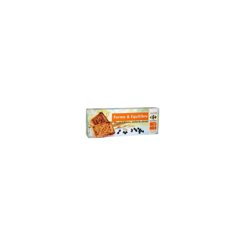 Crf Cdm 200G Biscuits Aux 4 Céréales Et Pépites De Chocolat