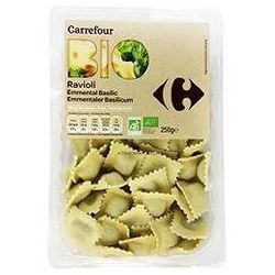 Carrefour Bio 250G Raviolis Emmental Basilic Crf
