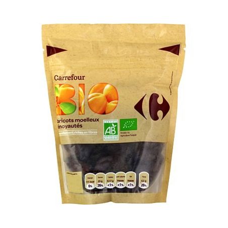 Carrefour Bio 250G Abricots Secs Et Moelleux Crf