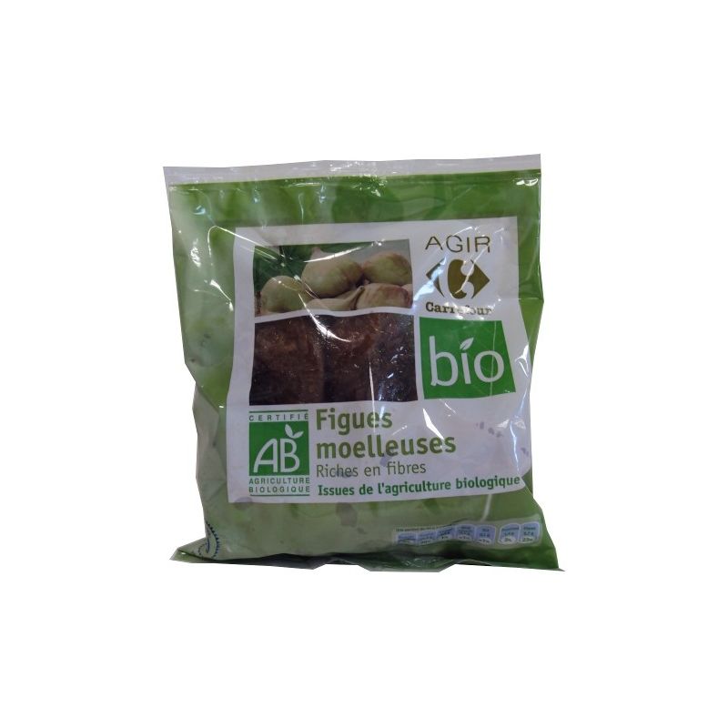 Carrefour Bio 250G Figues Sèches Et Moelleuses Crf