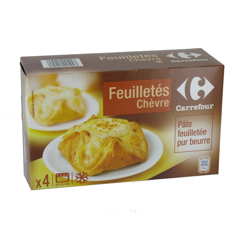 Crf Extra 4X100G Feuilletés Au Chèvre