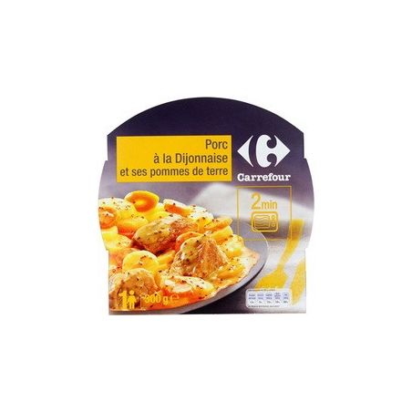 Carrefour Bq Mo 300G Porc Dijonnaise Crf