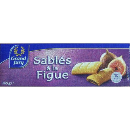 Carrefour 165G Sable Fourres Figue Crf