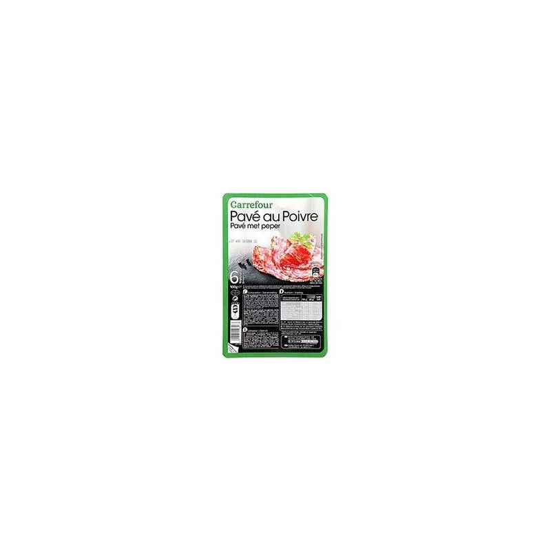 Carrefour 100G Pavé Au Poivre X6 Tranches Crf