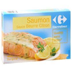 Carrefour 400G Saumon Sce Beurr.Citr.Crf
