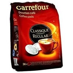 Carrefour 36X7G Dosettes De Café Grand Classique Crf