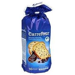 Carrefour 500G Brioche Tranchée Pépites Chocolat Crf Classic