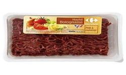 Carrefour 350G Hache Bolognais.20%Mg Crf
