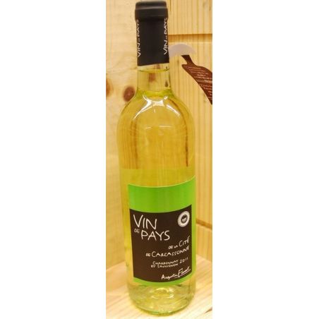 La Cave D'Augustin Florent 75Cl Vin De Pays Cite Carcassone Blanc 2008