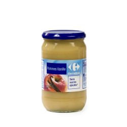 Carrefour 710G Purée De Fruits Pomme Vanille Sans Sucre Ajoutés Crf