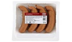 Carrefour 220G Saucis.Francfort X4 Crf