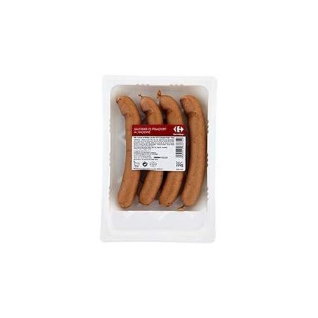Carrefour 220G Saucis.Francfort X4 Crf