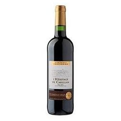 L'Héritage De Carillan Vin Rouge Cabernet Sauvignon 2016 L Héritage Carillan, La Bouteille 75 Cl