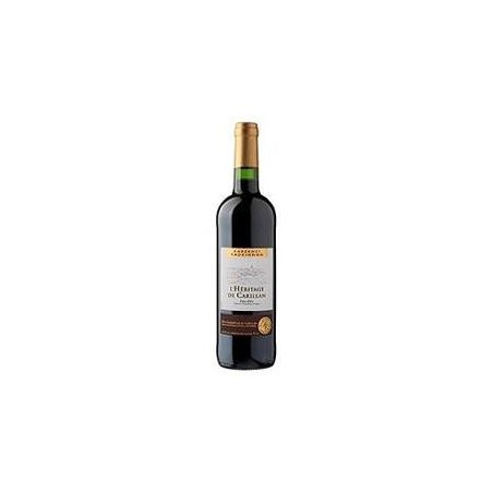 L'Héritage De Carillan Vin Rouge Cabernet Sauvignon 2016 L Héritage Carillan, La Bouteille 75 Cl