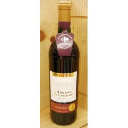 L'Héritage De Carillan 75Cl Vin Pays D Oc Rouge Merlot Haut Cari 20808