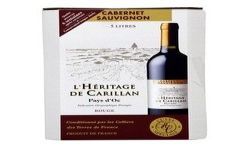 L'Héritage De Carillan 5L Vin Pays Oc Cab.Sauv.Rg H.Carill