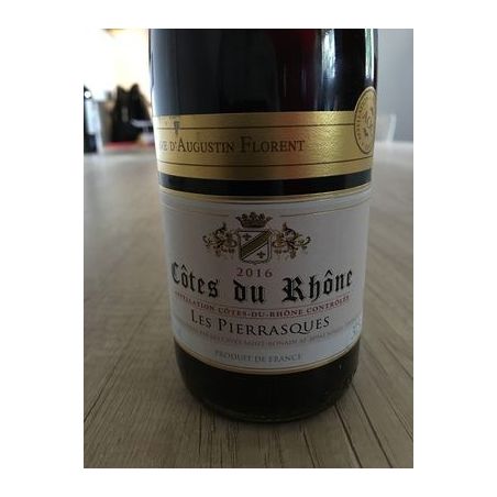 La Cave D'Augustin Florent 37.5Cl C.Rhone Rg Pierrasq Ml