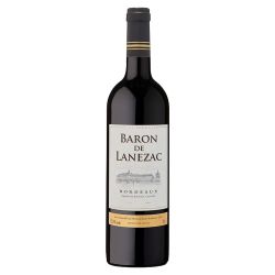 Baron De Lanezac Vin Rouge Bordeaux 2016 Lanezac, La Bouteille 75Cl