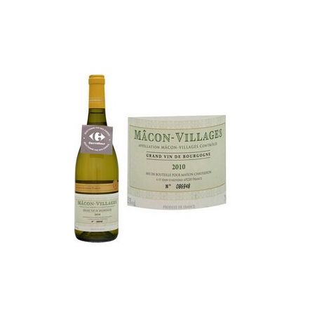 Carrefour 75Cl Macon Village Blanc
