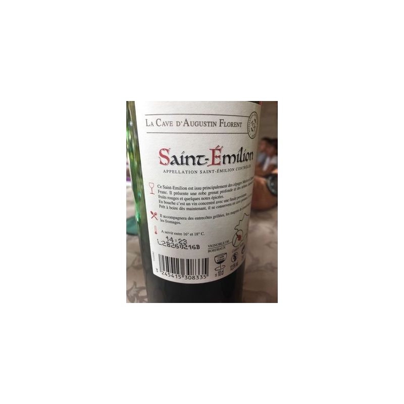 Saint Emilion 2014 75 Rouge Caf Mill