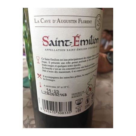 Saint Emilion 2014 75 Rouge Caf Mill