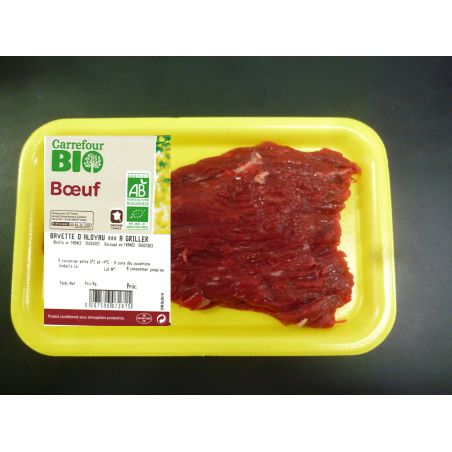 Carrefour Bavette Aloyau X1 Bio Crf