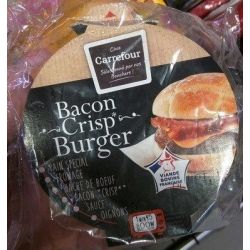 Carrefour Burger Bacon