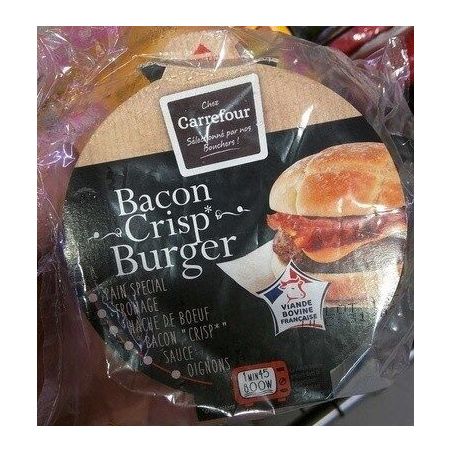 Carrefour Burger Bacon