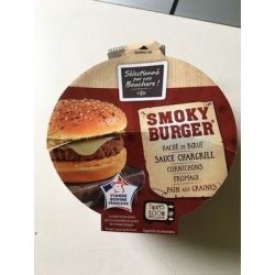 Carrefour 195G Burger Smoky Crf