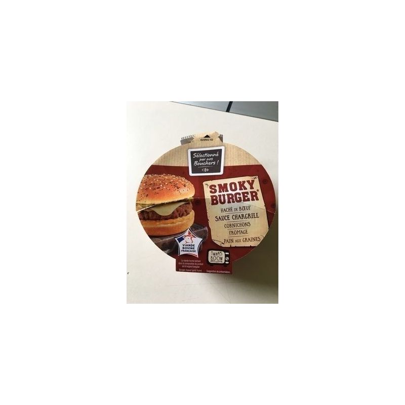Carrefour 195G Burger Smoky Crf