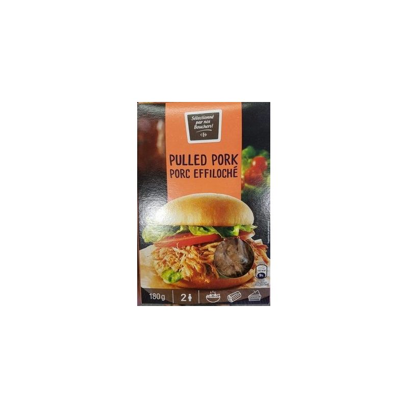 Prestige 180G Burger Pulled Pork