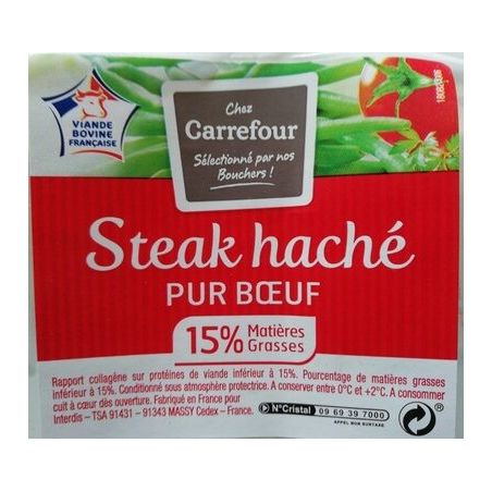 Carrefour 4X100G Shf 15% Crf