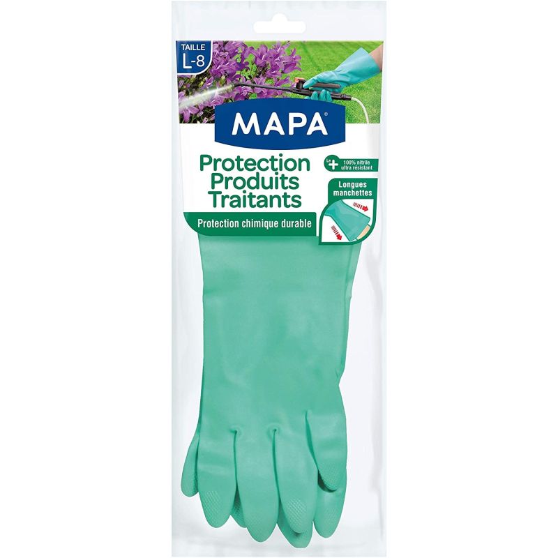 Mapa Gants De Jardinage Traitements Phytosanitaires Taille 8/L