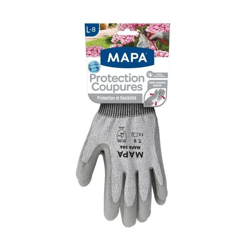 Mapa Gants Protection Coupures Taille 8/L