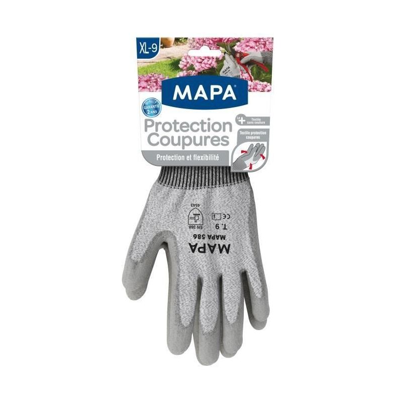 Mapa Gants Protection Coupûres Taille 9/Xl