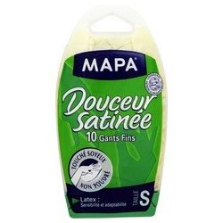 Mapa Gants Fins Douceur Satinée Taille S : La Boite De 10